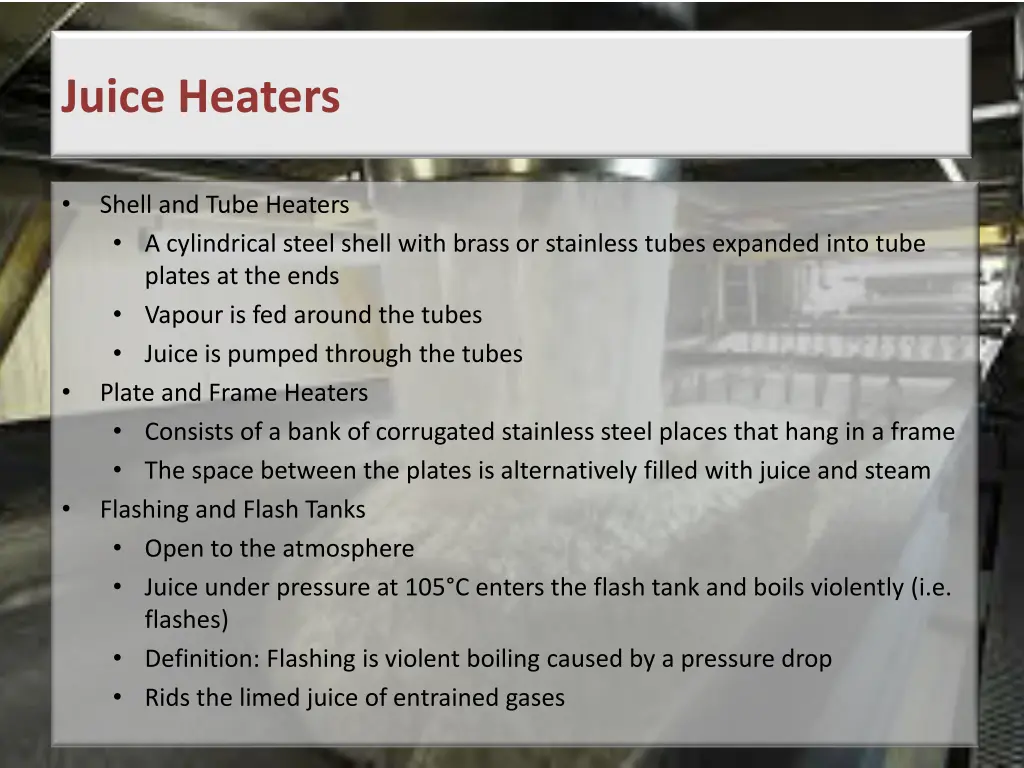 juice heaters