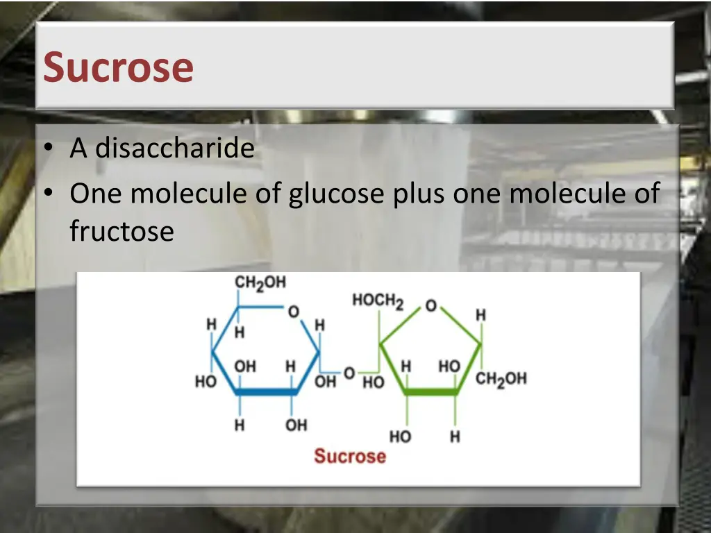 sucrose