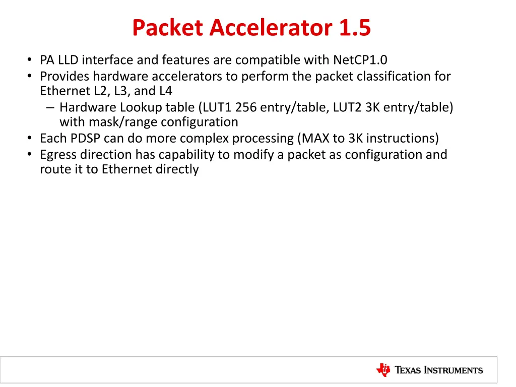 packet accelerator 1 5