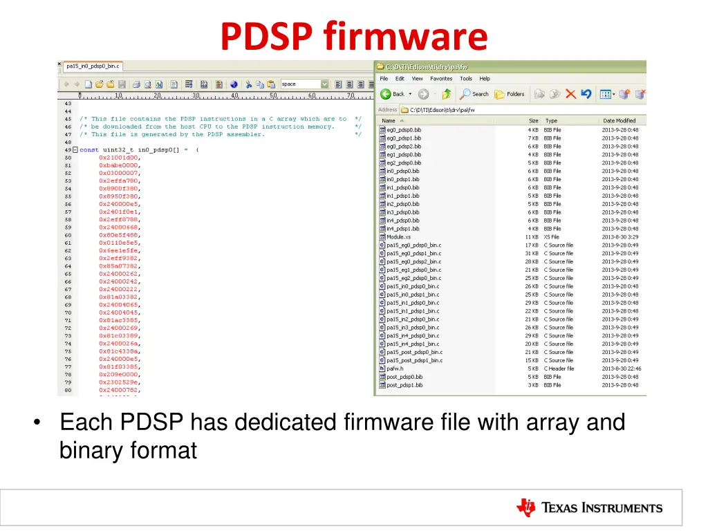 pdsp firmware