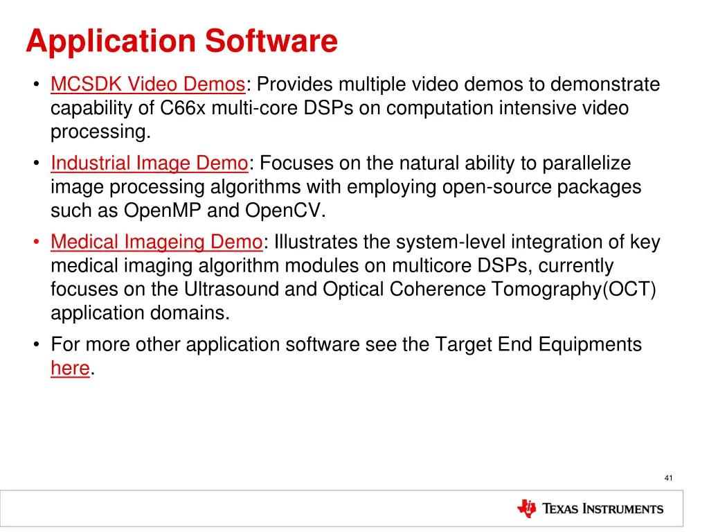 application software