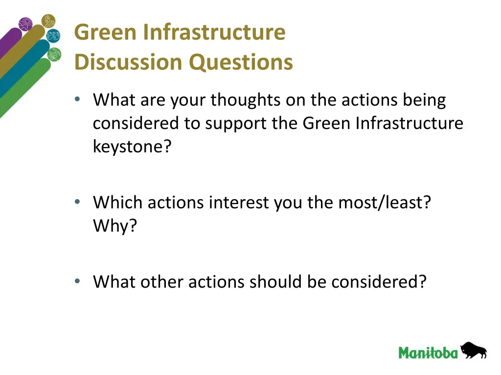 green infrastructure discussion questions