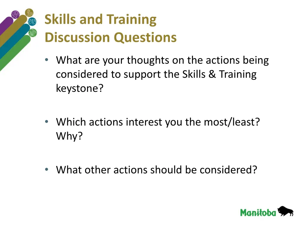 skills and training discussion questions