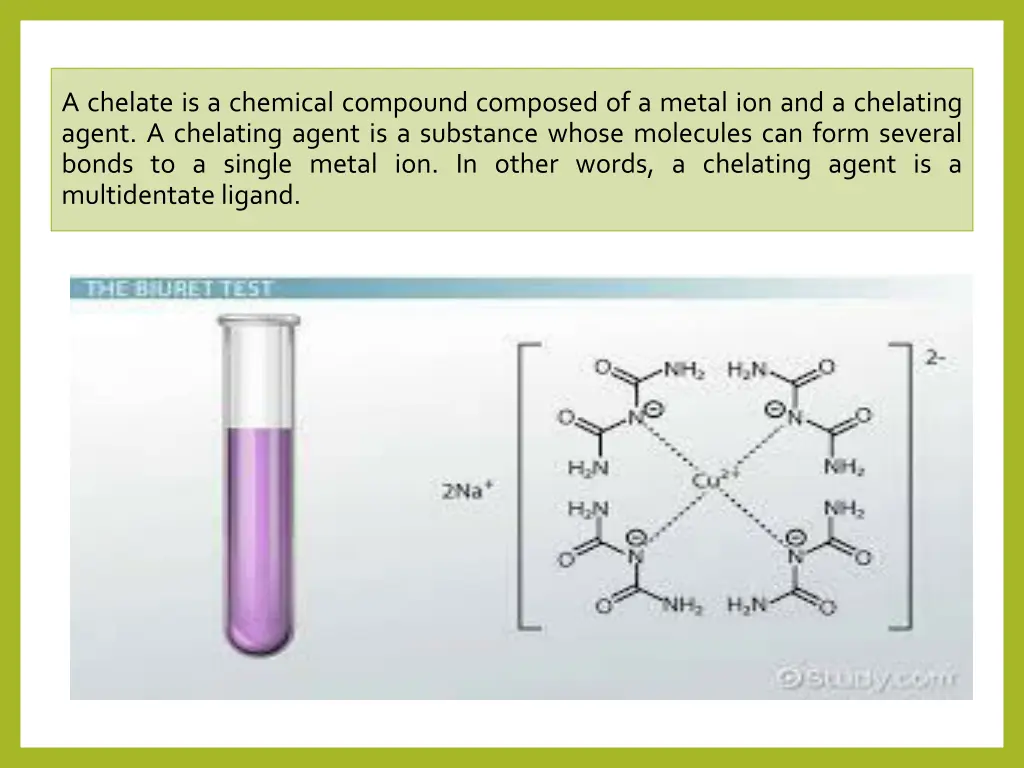 a chelate is a chemical compound composed