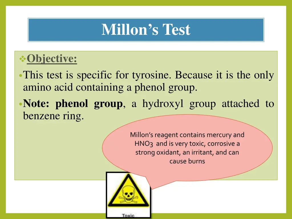millon s test
