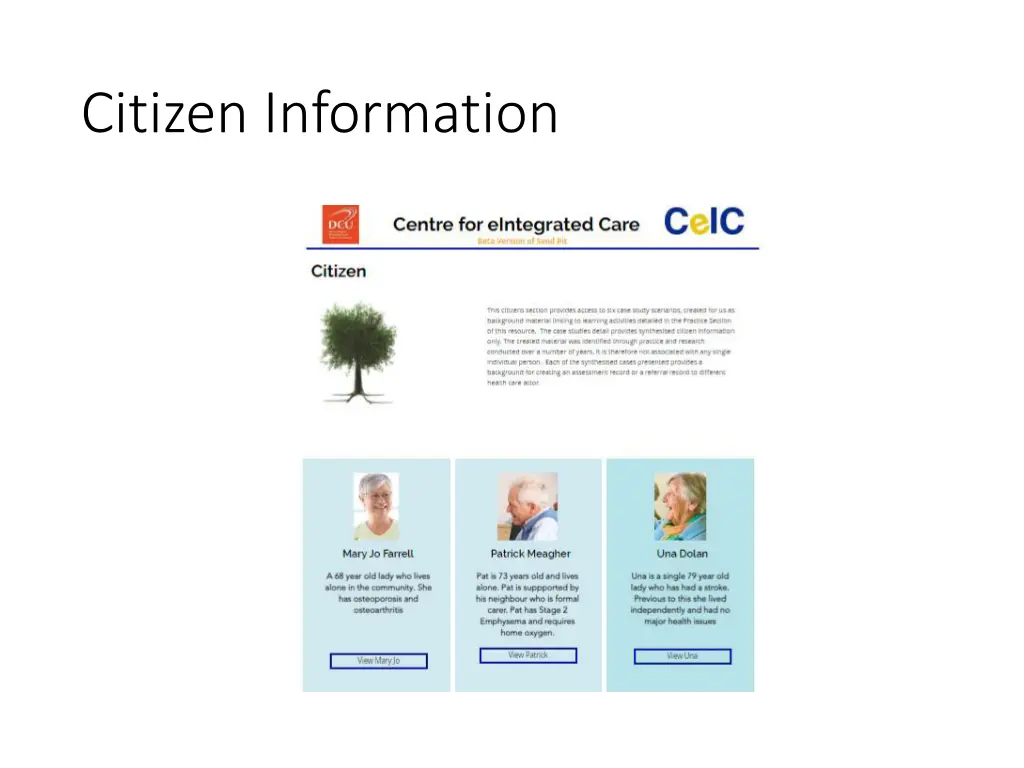 citizen information
