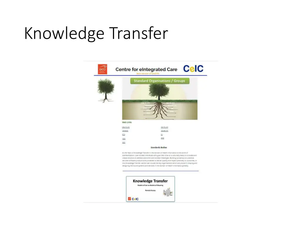 knowledge transfer