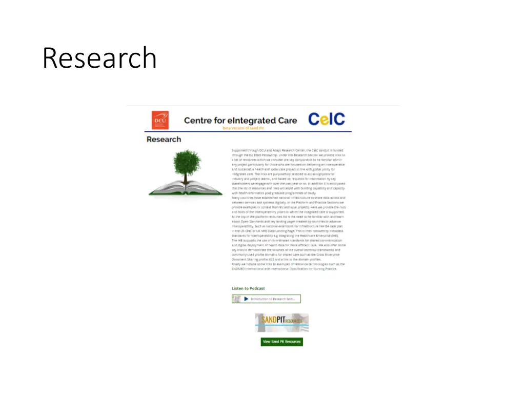 research