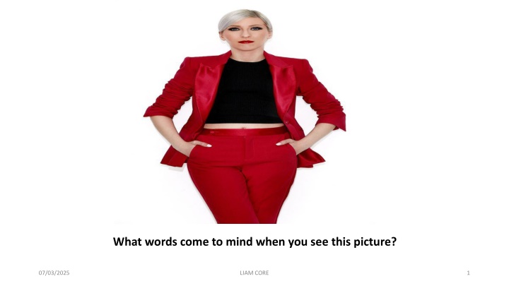 what words come to mind when you see this picture