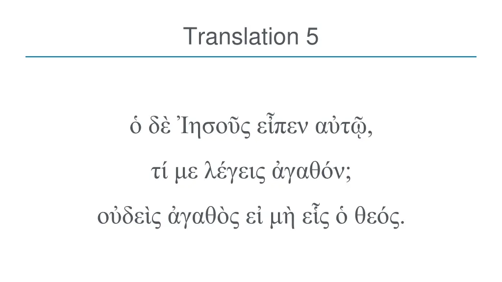translation 5