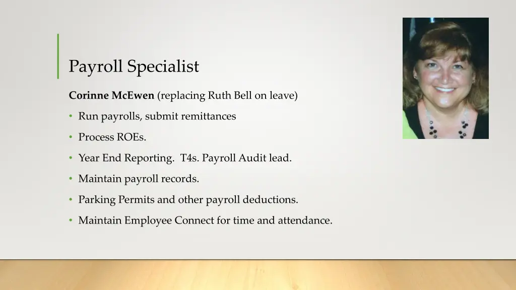 payroll specialist