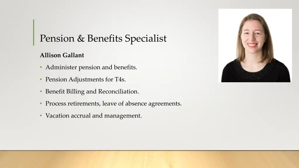 pension benefits specialist
