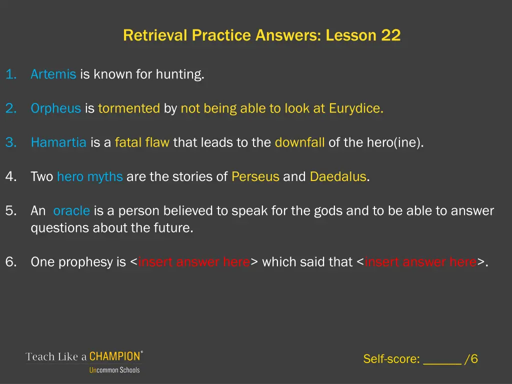retrieval practice answers lesson 22