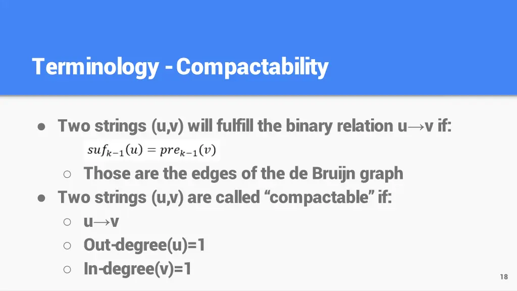 terminology compactability