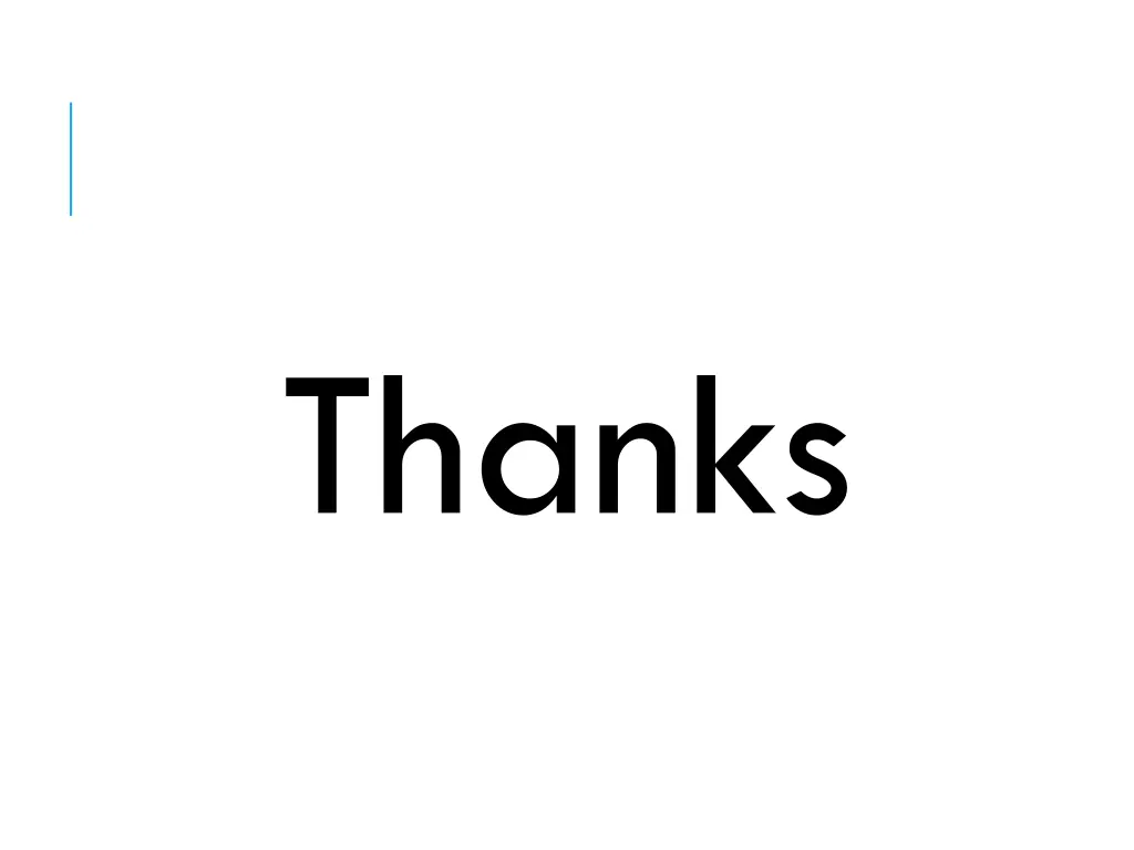 thanks