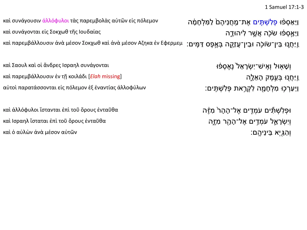 1 samuel 17 1 3