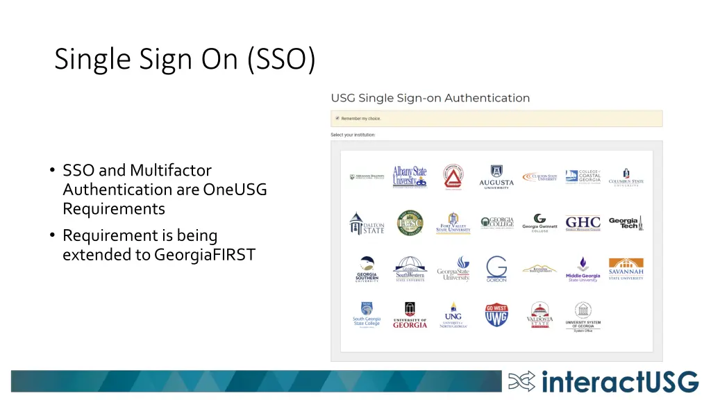 single sign on sso