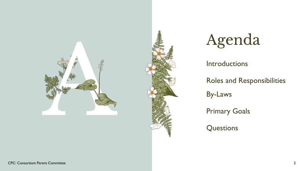 agenda