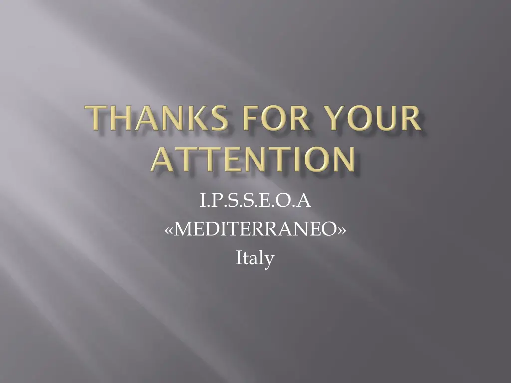 i p s s e o a mediterraneo italy