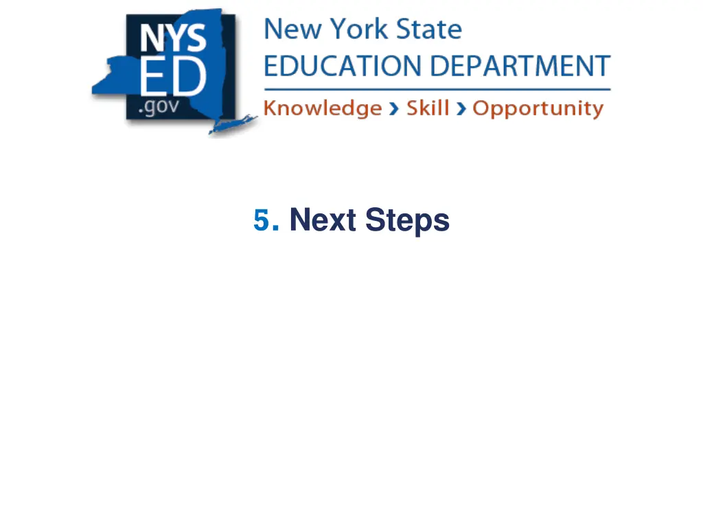 5 next steps
