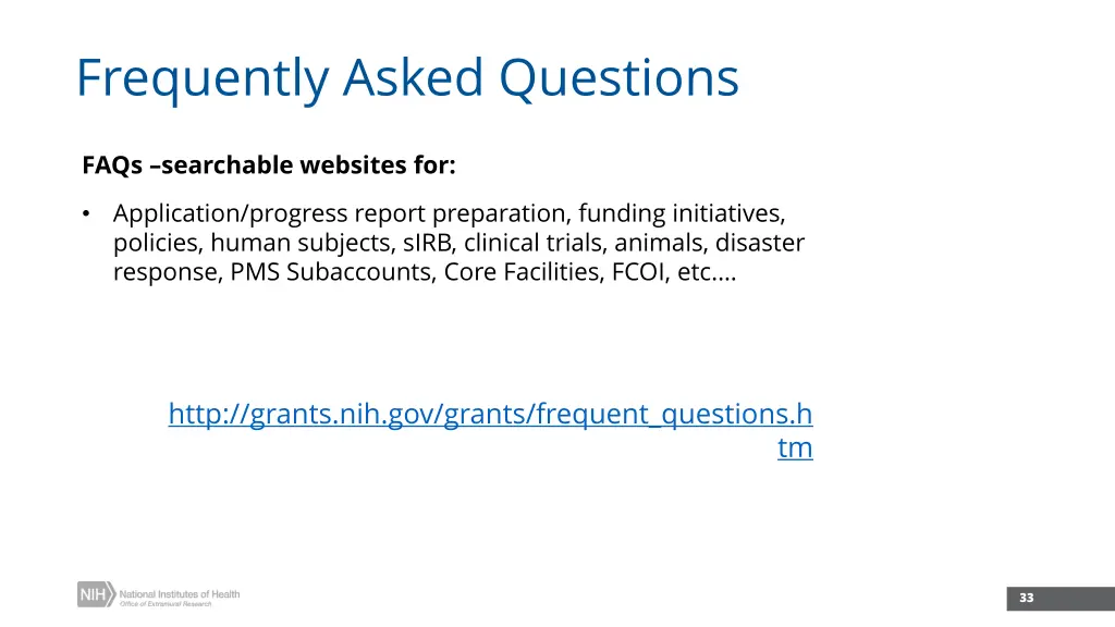 frequently asked questions
