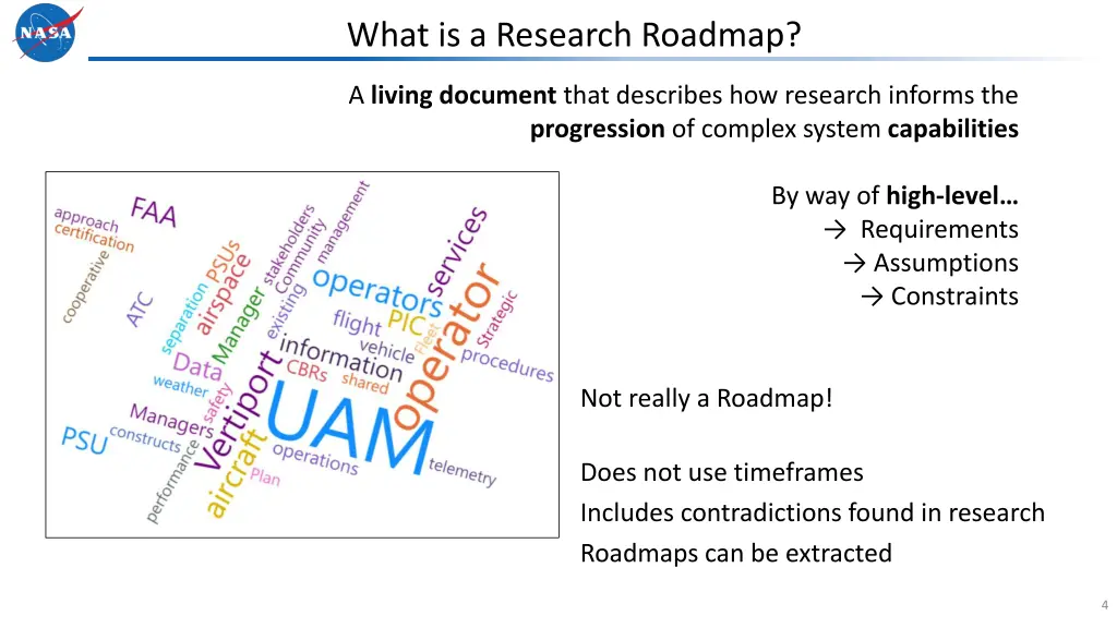 what is a research roadmap 1