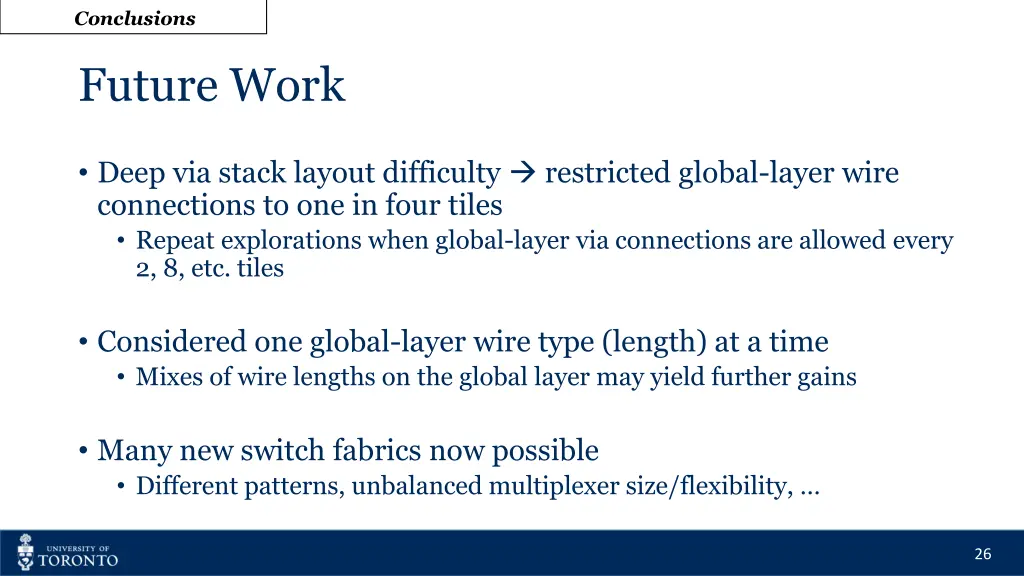 conclusions 1