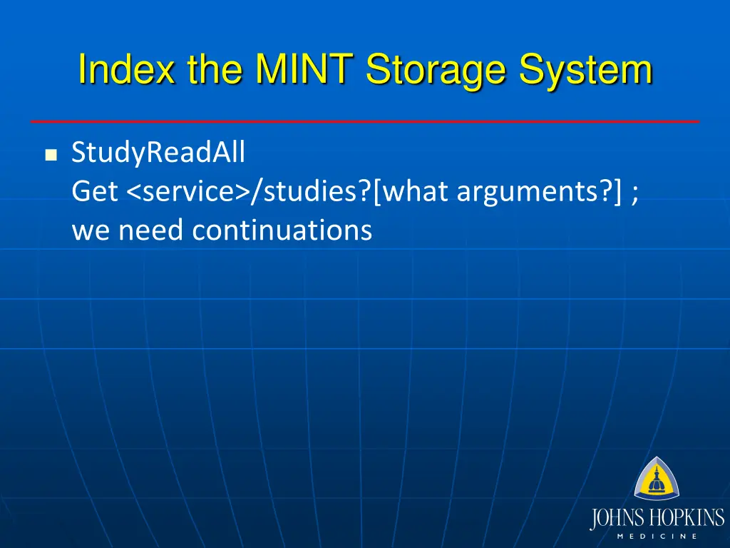 index the mint storage system