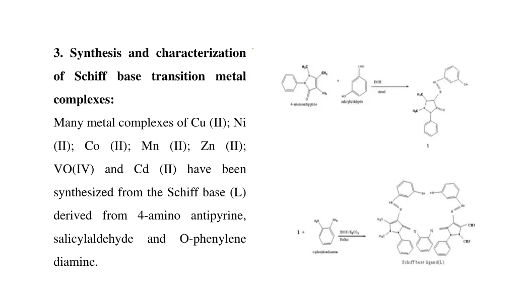 3 synthesis and characterization