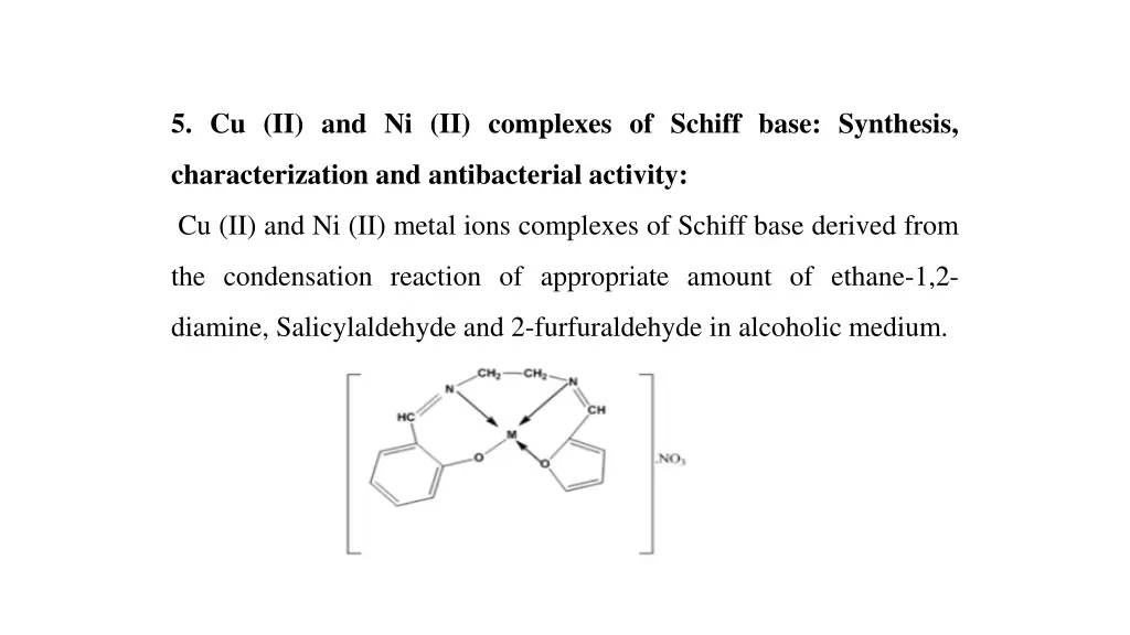 5 cu ii and ni ii complexes of schiff base