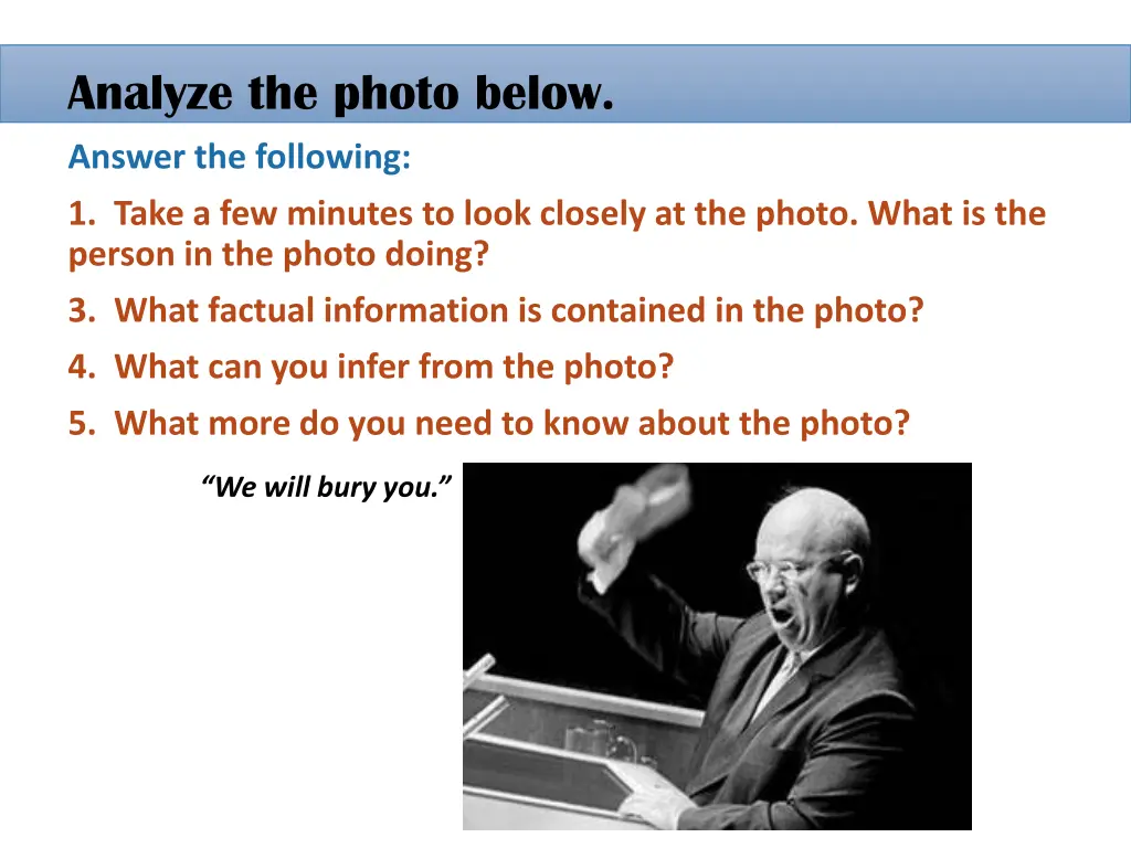 analyze the photo below
