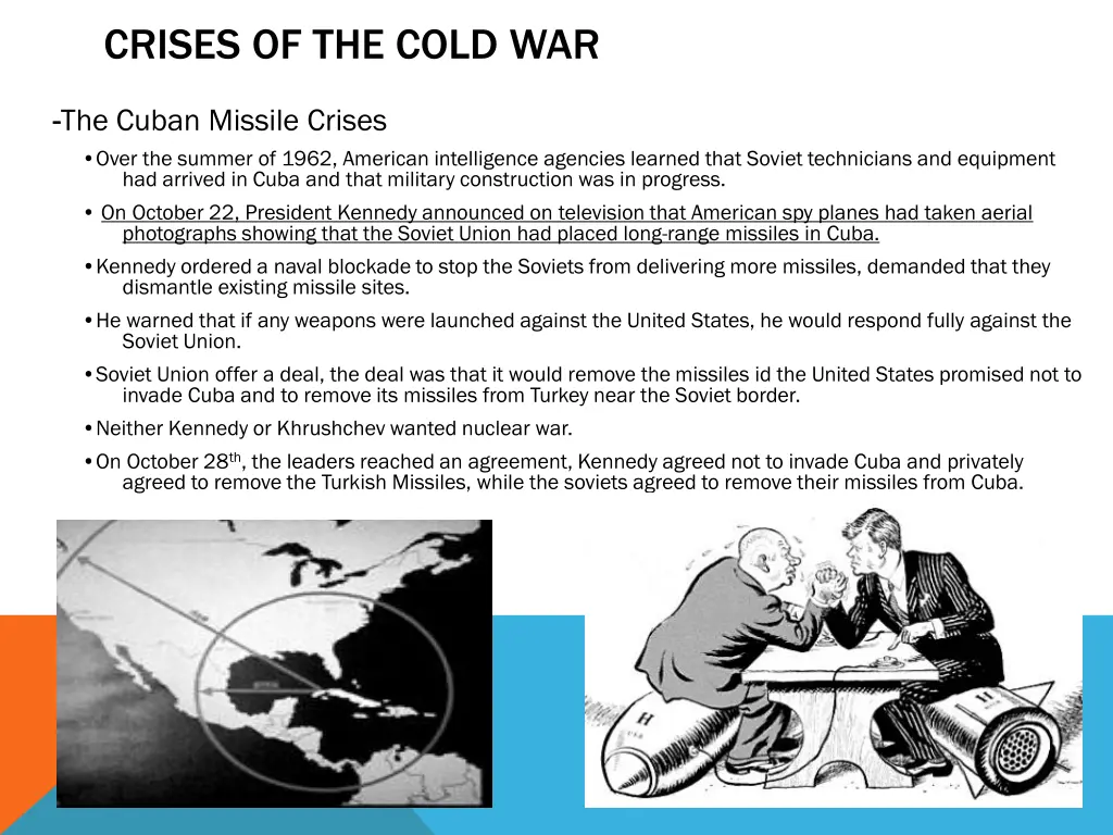 crises of the cold war 1