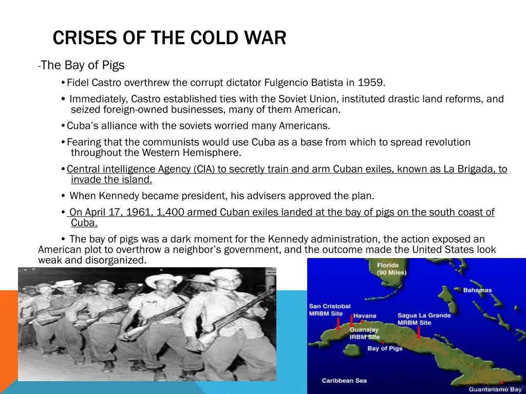 crises of the cold war