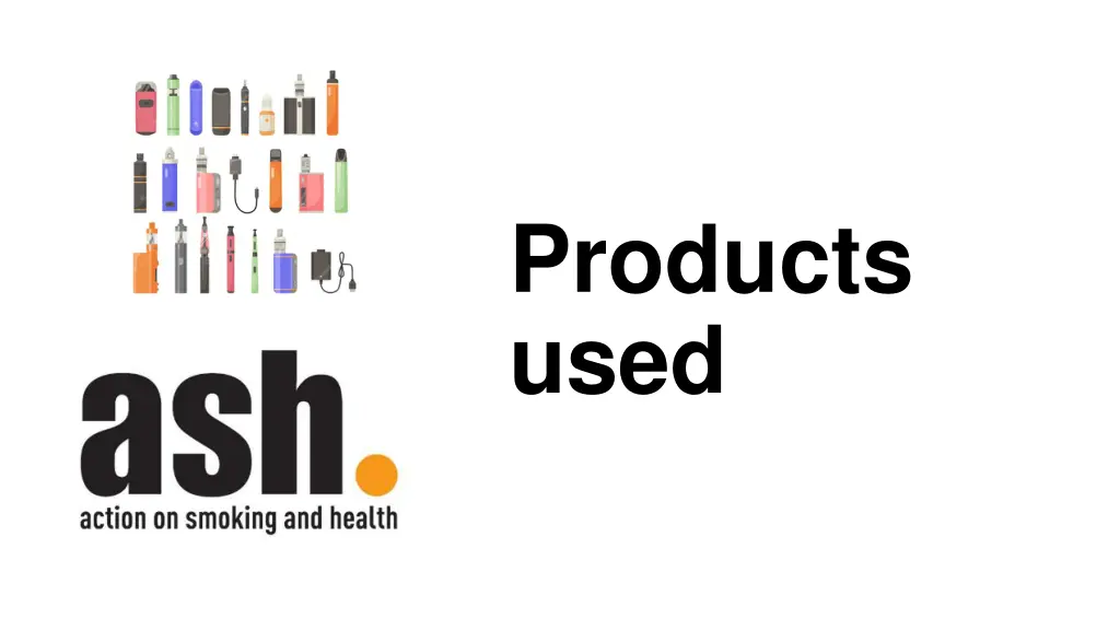 products used