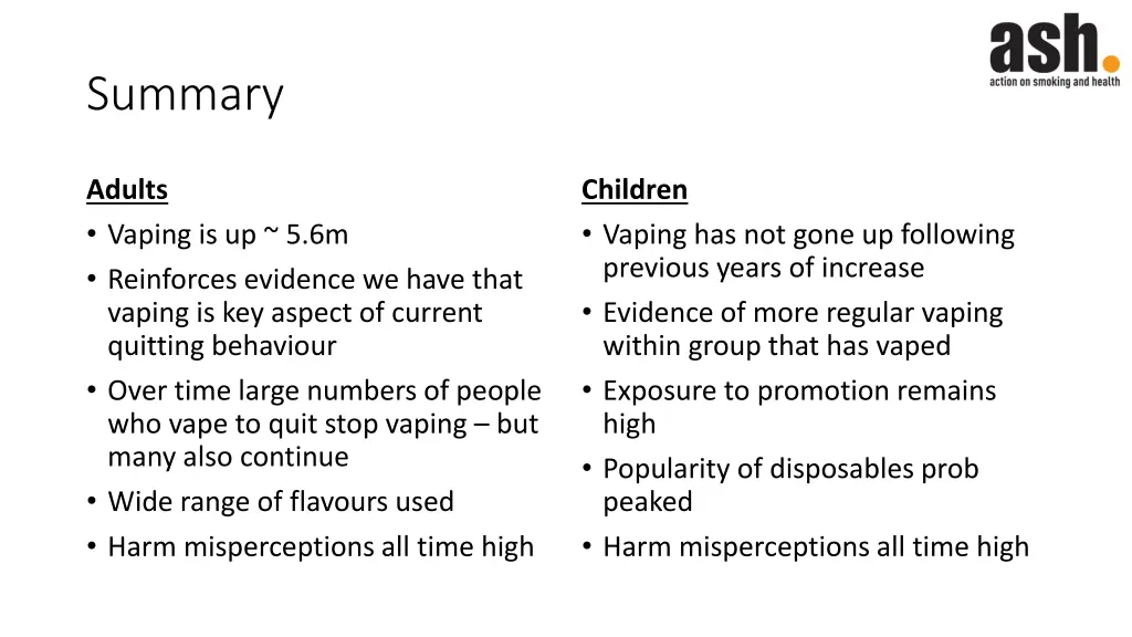 summary