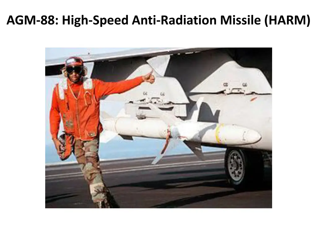 agm 88 high speed anti radiation missile harm