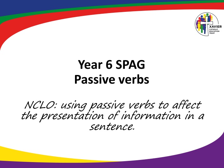 year 6 spag passive verbs