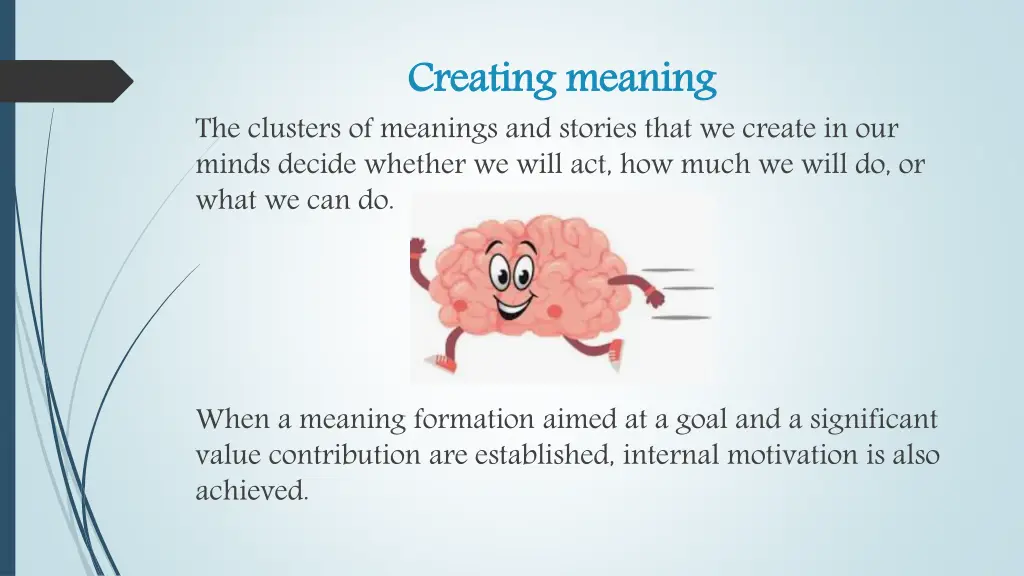 creating meaning