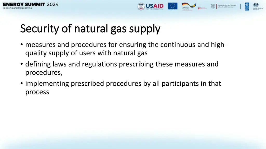 security of natural gas supply security 1