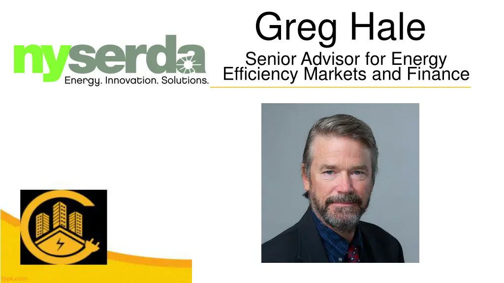 greg hale senior advisor for energy efficiency