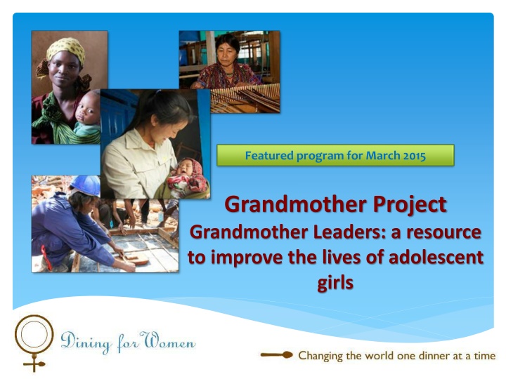 featured program for march 2015