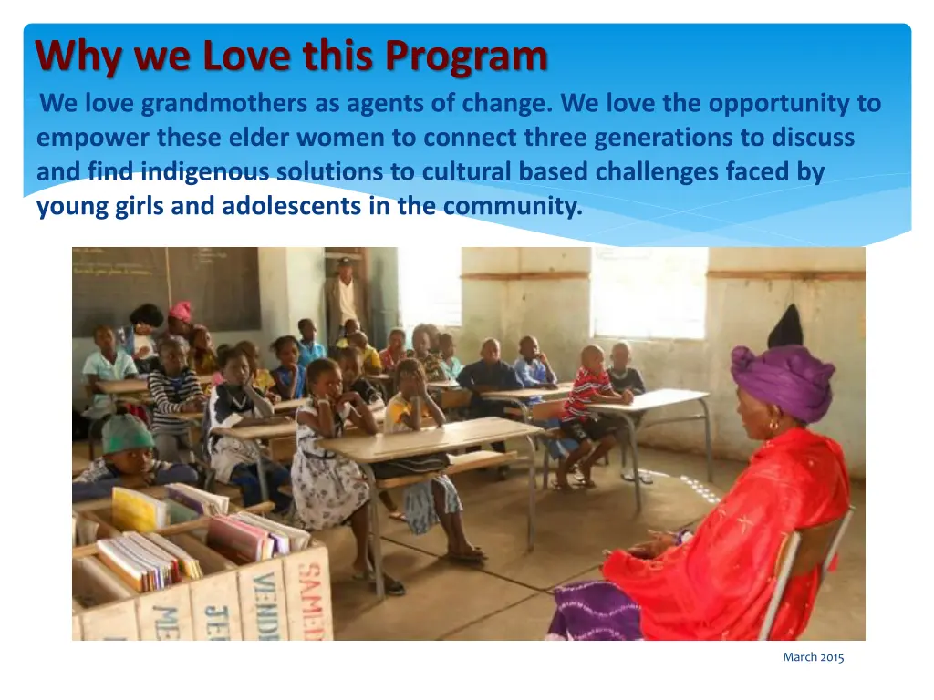 why we love this program
