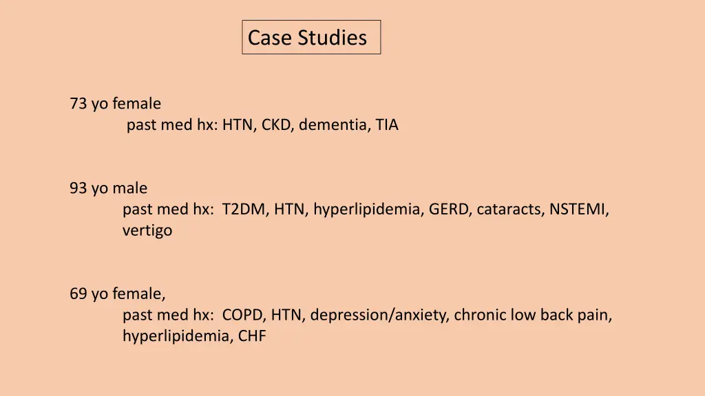 case studies
