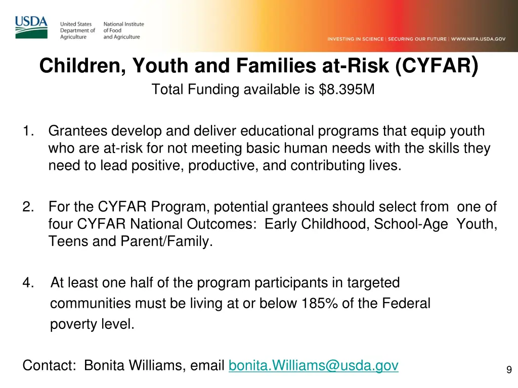 children youth and families at risk cyfar total