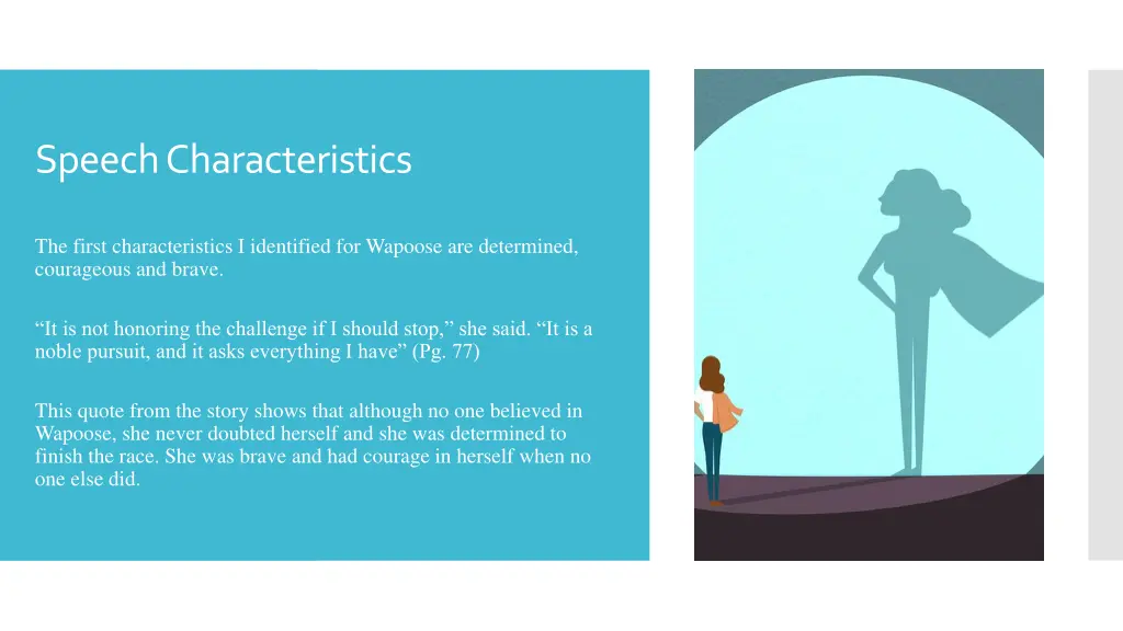 speech characteristics