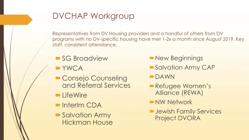 dvchap workgroup