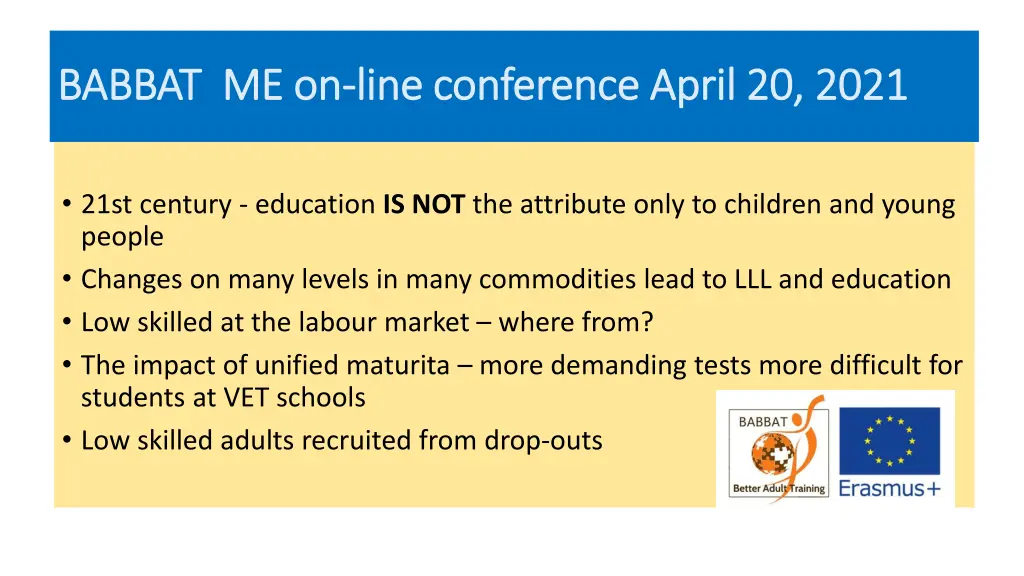 babbat me on babbat me on line conference april