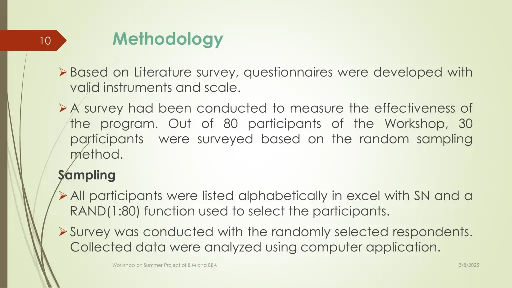 methodology