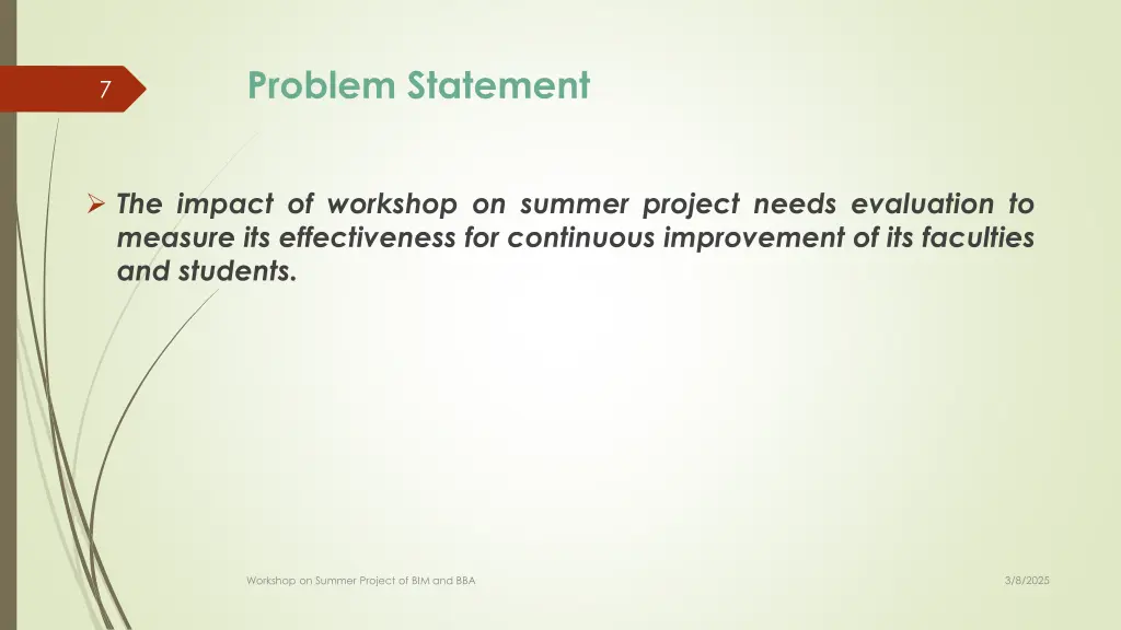 problem statement