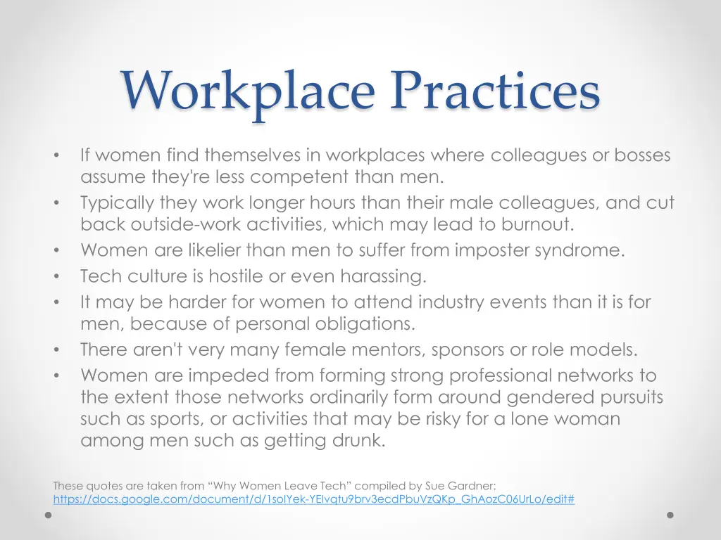 workplace practices